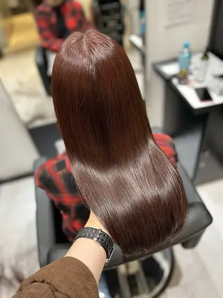 ロング カラー The Ect 江坂Kurumiのヘアスタイル