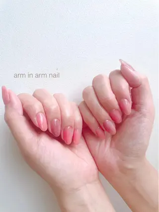 ネイル arm in arm ︎✿Yamamotoのマツエク・マツパデザイン