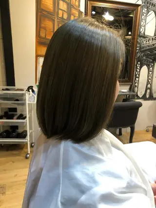 ミディアム ショート職人 美容師【KENTA】のヘアスタイル