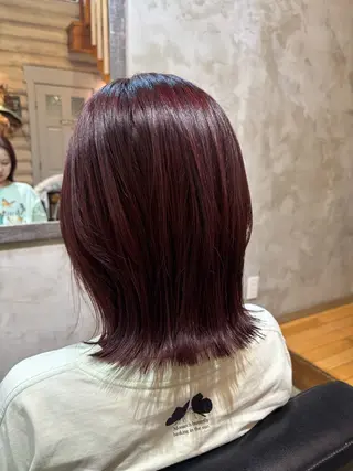 ミディアム カラー 似合わせスタイル/ Wカラー🧸こころのヘアスタイル