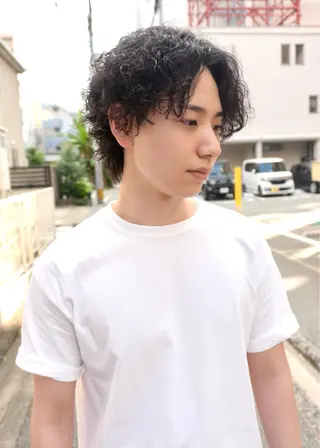 パーマ 福岡美容室【pia】 タイヘイのヘアスタイル