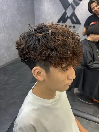 パーマ メンズ 🔥メンズパーマ特化 高橋晴🔥のヘアスタイル