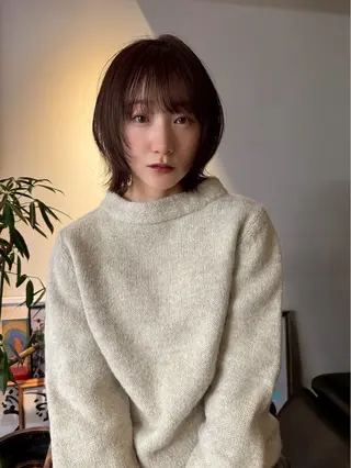ショート カラー 嶋佐 昌大 シマサマオのヘアスタイル
