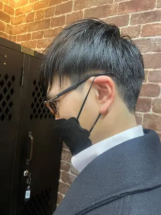 ショート カラー パーマ ヘアアレンジ メンズ キッズ ネイル マツエク・マツパ アイブロウ 久木原 ゆりのヘアスタイル