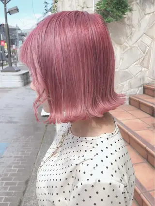 ショート カラー バレイヤージュ特化/ アキラのヘアスタイル