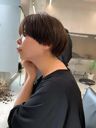 ショート カラー sakoda shunkiのヘアスタイル