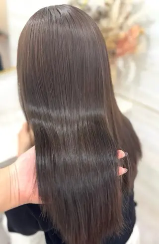 セミロング カラー 🍒さき🍒大宮/ 透明感カラーのヘアスタイル