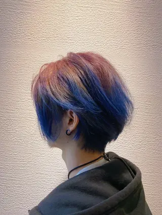 カラー 尾崎 大輔のヘアスタイル
