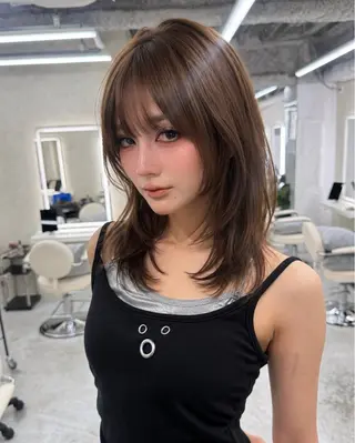 ミディアム 新宿美容師 ✨りんのヘアスタイル