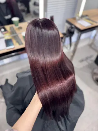 カラー *モデル募集/透明感 カラー/横浜🥣のヘアスタイル