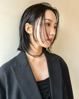 ショート カラー レイヤー/似合わせ TAKUYAのヘアスタイル