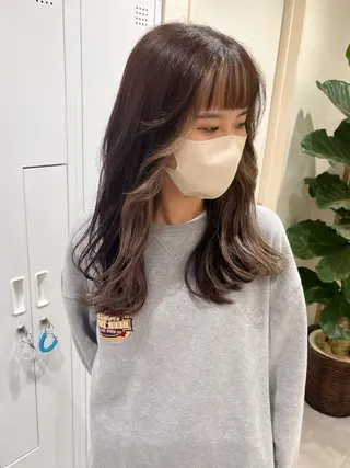カラー 河原 楓樹のヘアスタイル