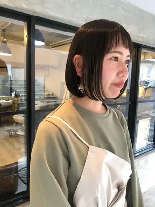 ミディアム カラー 後藤 雅貴のヘアスタイル