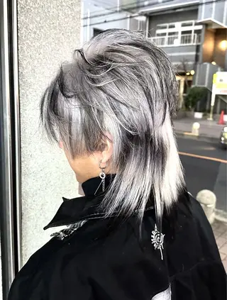 ミディアム カラー 🐺ブリーチ†ウルフ 🐺SEKIKAWAのヘアスタイル