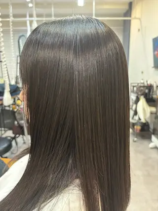 ロング ✨髪質改善カラー✨ ストレート☔脇田のヘアスタイル