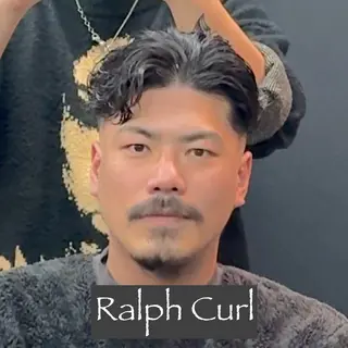 ショート パーマ ヘアアレンジ メンズ MENIN メンズ サロン 望月 涼太のヘアスタイル