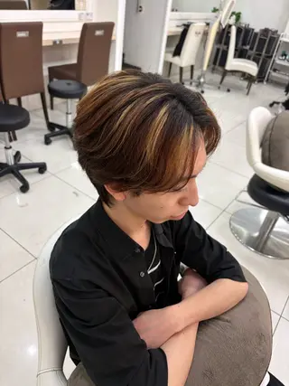 メンズ keany錦糸町 ハセベユウのヘアスタイル