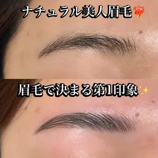 アイブロウ 海外風眉毛特化🤎 Nanase.libの眉毛・アイブロウイメージ