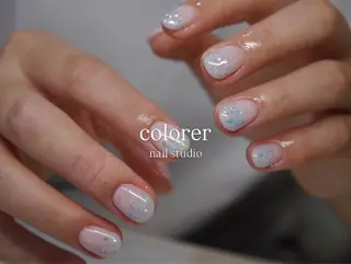 ネイル 𐂃 colorer𐂃のネイルデザイン