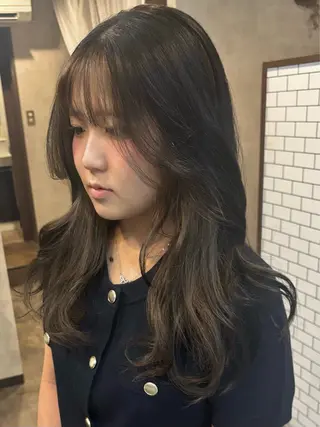 セミロング silk🐶 ayaneのヘアスタイル