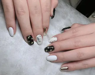 ネイル MoriseNail Jr研修💜イシダのネイルデザイン