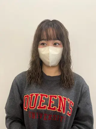 ロング パーマ 韓国好き🇰🇷 美容師MIKUのヘアスタイル