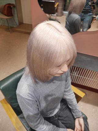 ショート カラー cope'u 美雨のヘアスタイル