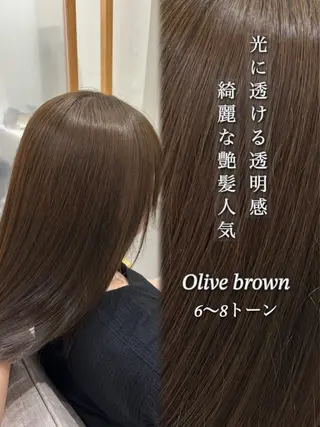 カラー ユウキ/透明感カラー レイヤーカットのヘアスタイル
