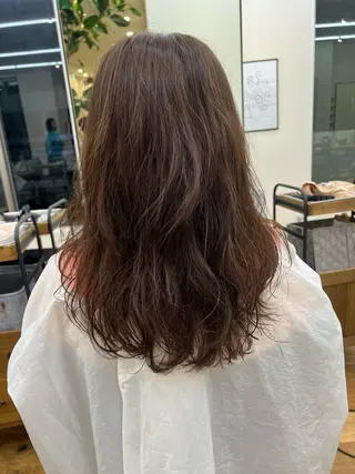 セミロング パーマ 🐋湊 ゆうき 🫧のヘアスタイル