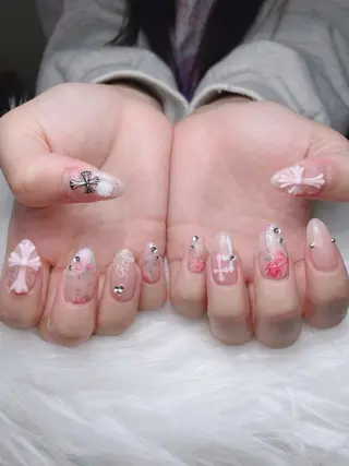 ネイル Sora  Nail 長さ出し専門店のネイルデザイン