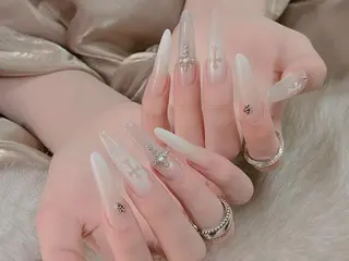 ネイル メンズ 馮 暁清のネイルデザイン