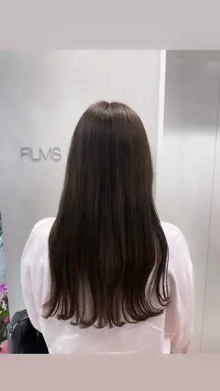 ロング 表参道レイヤーカット 髪質改善山岸季生のヘアスタイル