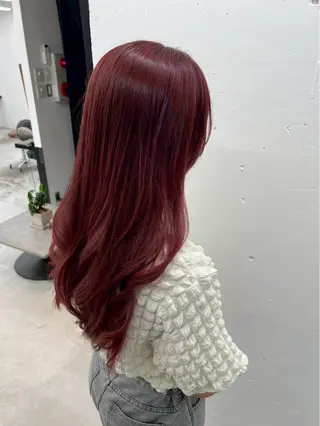 ロング カラー 🩵しの🩵 JILLSTUDIOのヘアスタイル