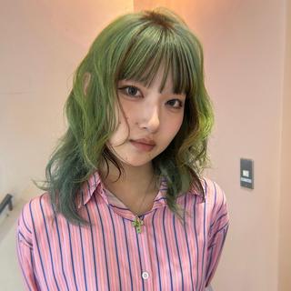カラー ★お洒落ハイトーン/ minori★のヘアスタイル