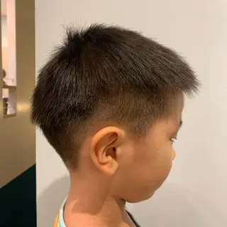 メンズ キッズ 蓼沼 由莉のヘアスタイル