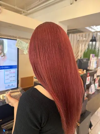 ロング カラー 🎀Eyelash/ 暖色カラー🎀ゆうなのヘアスタイル