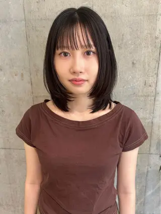 ミディアム 髪質改善/レイヤー/ お顔まわり/Ami.のヘアスタイル