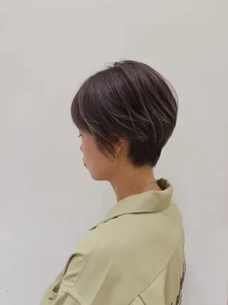 ショート アオキ サキ💫のヘアスタイル
