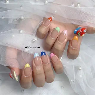 ネイル サイナネイル🎀 長さ出し専門店のネイルデザイン