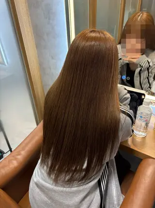 セミロング カラー 神谷勇太/ 札幌透明感カラー特化のヘアスタイル
