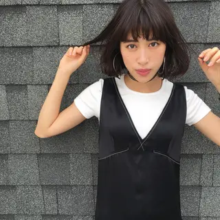 ショート ミディアム セミロング ロング カラー ヘアアレンジ レイヤーカット BLend 渋谷のヘアスタイル