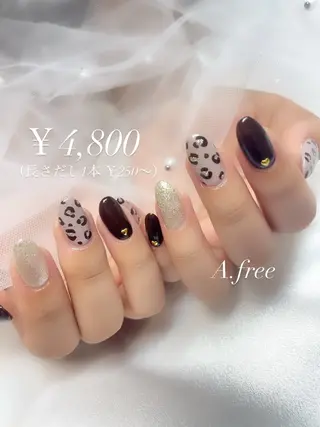 ネイル A.free✧*｡ アレルギー対応✧*｡のネイルデザイン