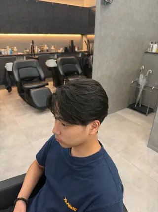 ショート カラー パーマ メンズ メンズ特化 👑YUTAのヘアスタイル