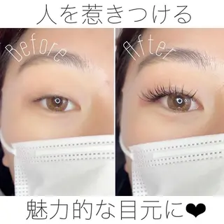 マツエク・マツパ まつげ 専門店MiiNのマツエク・マツパデザイン