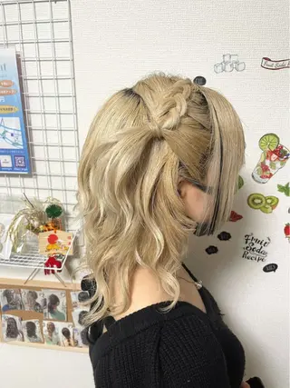 ヘアアレンジ イーチブライト EachBrightのヘアスタイル