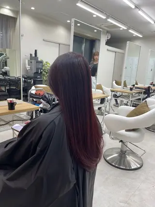 ロング カラー 透明感カラー⭐️ Takumaのヘアスタイル