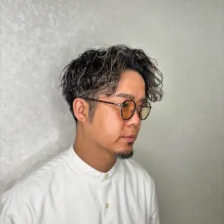メンズ ハルミヘアリゾート 蒼唯のヘアスタイル