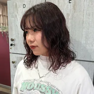 ミディアム カラー 柔らかいbeige ¦韓国¦🩰マユ🩰のヘアスタイル