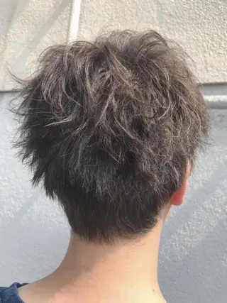 ショート メンズ 重政 和樹のヘアスタイル