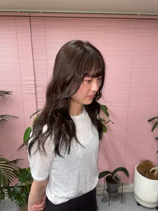 ロング カラー JURI /HUIのヘアスタイル
